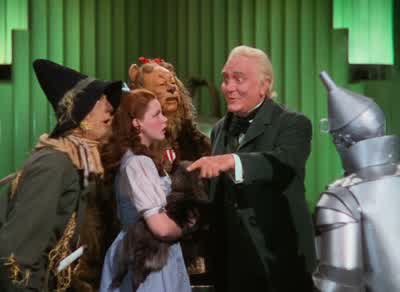 It did Weren't you frightenedYou are talking to a man who has laughed in the face of deathsneered at doom and chuckled at catastrophe I was petrified - The Wizard of Oz