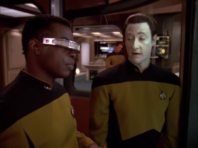 Are you going to answer that,
Commander? - Star Trek: The Next Generation