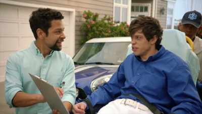 Are you going to use
the part where he uses - The Guest Book