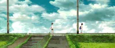 - Are you going to walk?
- I have things to look at on the way. - Fortune Favors Lady Nikuko