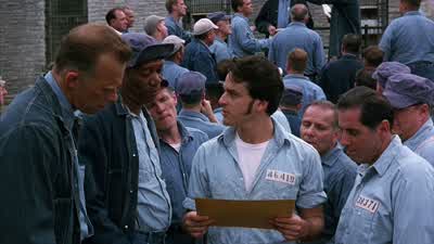 You going to open it or stand there with your thumb up your buttThumb up my butt sounds better - The Shawshank Redemption