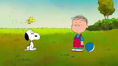 Are you guys playing fetch?
I'm good at fetch. - The Snoopy Show