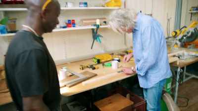 Are you happy with the position?
That should work fine. - James May and the Dull Men