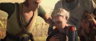 Are you hurt? 
Now, let's take a look here. - Star Wars: The Bad Batch