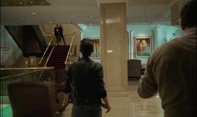 - Are they in the restaurant?
- Yeah, I'll call... There they are. - Vox Lux