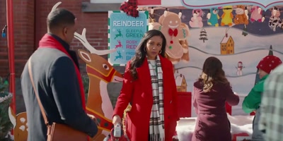 - Are you interviewing me right
now? Is that what's happening? - Christmas with a Kiss