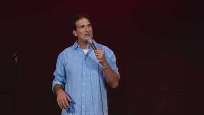 "are more likely
to walk on water - Gary Gulman: Born on 3rd Base