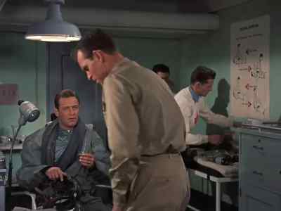 - Are they moving you, Doc?
- Not me. - The Bridges at Toko Ri