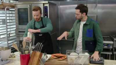 Are you nervous that this
is, um, not actually a donut? - No Recipe Road Trip With the Try Guys
