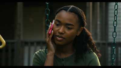 - Are you okay?
- I... I am fine. - Beauty in Black