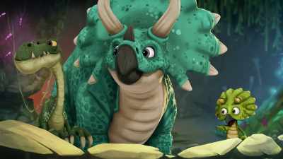 -Are you okay?
-Never been better! - Gigantosaurus