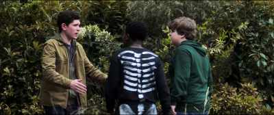 - Are you okay?
- Oh, my God. Guys. - Goosebumps 2: Haunted Halloween