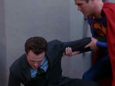 - Are you okay?
- Yeah. - Lois & Clark: The New Adventures of Superman