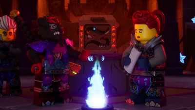 Are you prepared to revert
this spell and summon the Five? - LEGO Ninjago: Dragons Rising