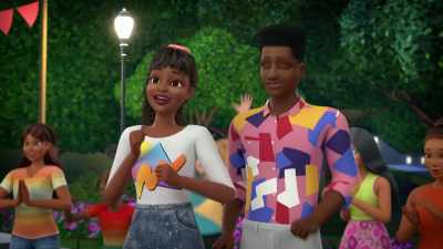 Are you ready to skate
like it's 1999? - Barbie: A Touch of Magic