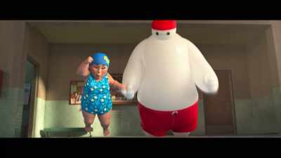 -Are you ready?
-Whoo! - Baymax!