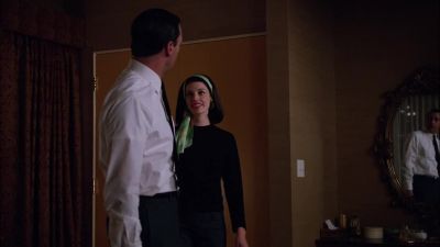 Are you really feeling better?
l didn't get a kiss. - Mad Men