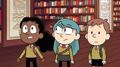 Are you saying that my book
belonged to this ghost? - Hilda