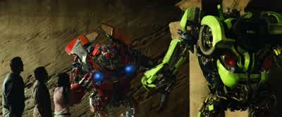 Are you scared Scared Scared of your ugly faceI'm ugly Well we're twins you stupid genius - Transformers: Revenge of the Fallen