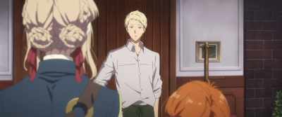 
Are we sending her back to the orphanage? - Violet Evergarden: Eternity and the Auto Memory Doll