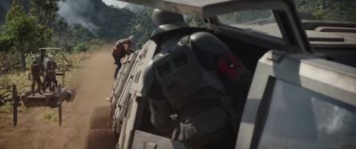 Are you seriously
shooting a blaster near rhydonium? - The Mandalorian