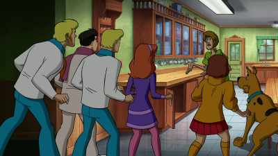 - Are we sure about this?
- [LOUD GROWLING] - Scooby-Doo! Return to Zombie Island