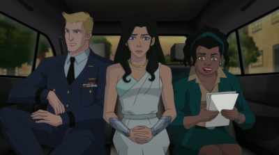 Are you sure Dr. Kapatelis
is okay with this? - Wonder Woman: Bloodlines