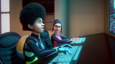 Are you sure, Frostee?
I'm not seeing anything. - Fast & Furious Spy Racers