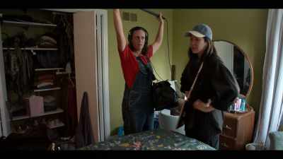 - Are you sure it's OK
for us to be in her bedroom - Mr. Throwback