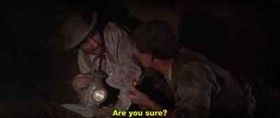 Are you sure? - What Did You Do in the War, Daddy?
