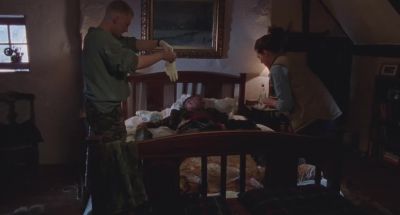 Are you sure he should be chasing painkillers with whisky - Dog Soldiers