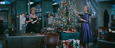Are you sure you want this mistletoe right over the door - Desk Set