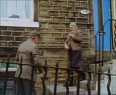 Are you sure she won't mind?
- It's for her damn mangle. - Last of the Summer Wine