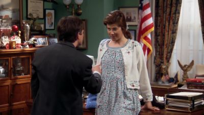 Are you telling me
that you're pregnant? - Spin City
