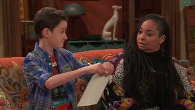 Are you testing out chairs
for Levi's virtual bar mitzvah? - Raven's Home