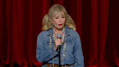 Are there any men here tonight
who would define their self? - Roseanne Barr: Cancel This!