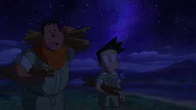Are there monkeys in this era? - Doraemon: Nobita's New Dinosaur