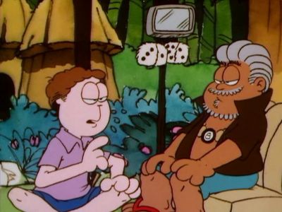 Are you trying to tell me the cruiser - Garfield in Paradise