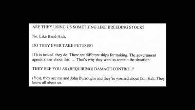 Are they using us something
like breeding stock? - Truth Hunter