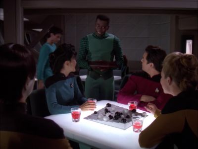 Are they working on crew evaluations? - Star Trek: The Next Generation