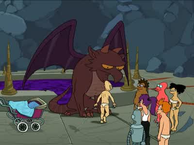 Are you back to your original age, professor? - Futurama