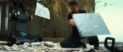 Are you blending in well here, Natalie? - Iron Man 2