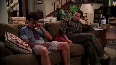 Are you crying? - Two and a Half Men