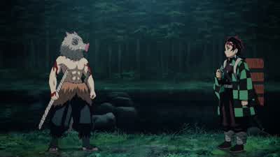 Are you going down the mountain? - Demon Slayer: Kimetsu no Yaiba