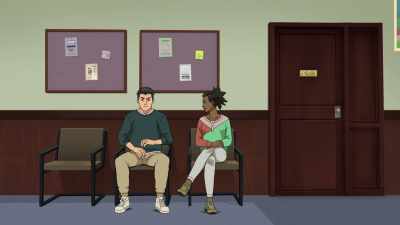 Are you this nervous
before a big fight? - Invincible