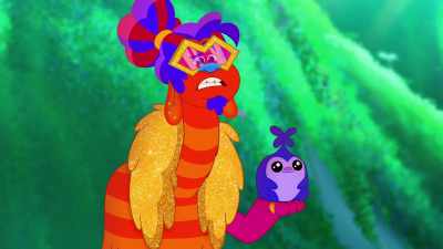 ‐ Aren't you curious why
you can't give it a hug? - Trolls: TrollsTopia