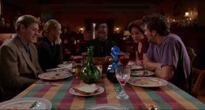 - Aren't you going to join us?
- No, please. - The Last Supper