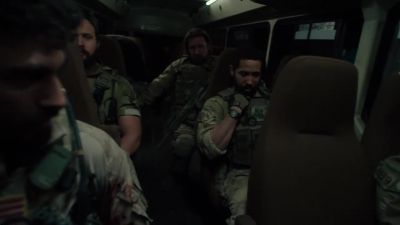 Aren't you gonna
clean him off, Brock? - SEAL Team