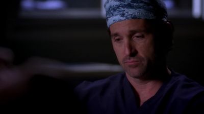 Aren't you supposed to give me that
rousing "get back on the horse" lecture? - Grey's Anatomy