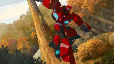 Aren't there any clearings
on this stupid planet? - Transformers: Robots In Disguise